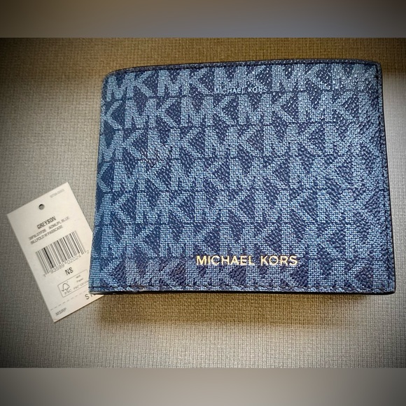 Men’s Michael Kors Greyson Bifold w/pass case - Picture 8 of 8